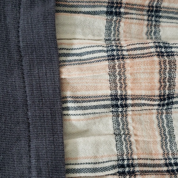 Loft Comfortable 3/4 Sleeve Top with Ruffle Hem - Picture 3 of 8